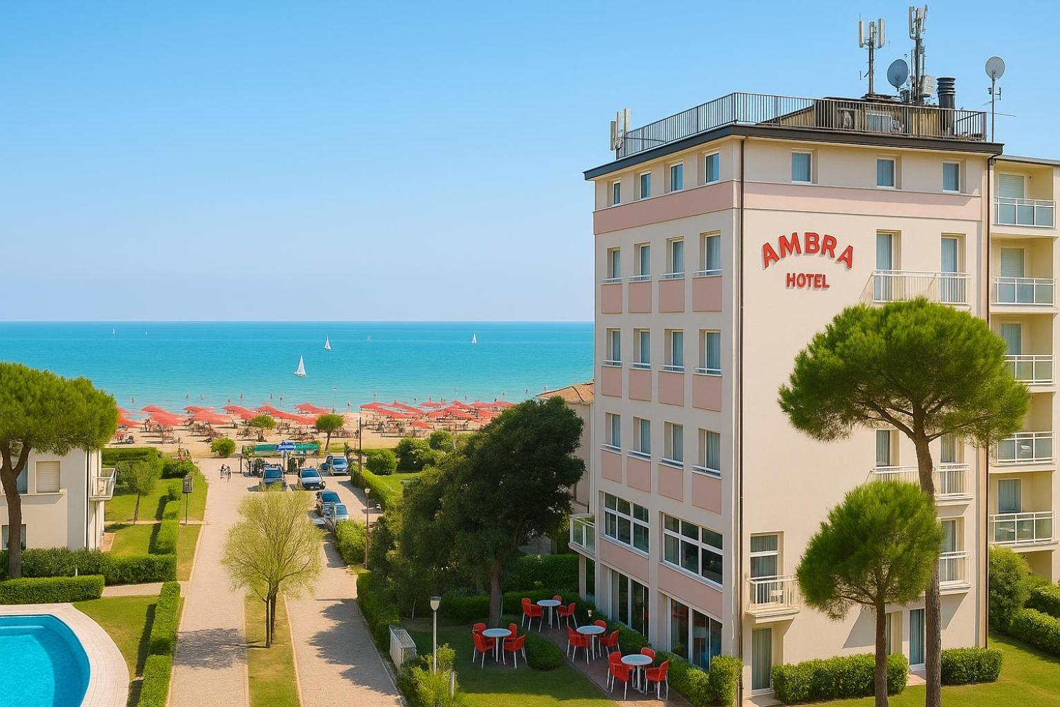 Hotel Ambra Milano Marittima Exterior photo